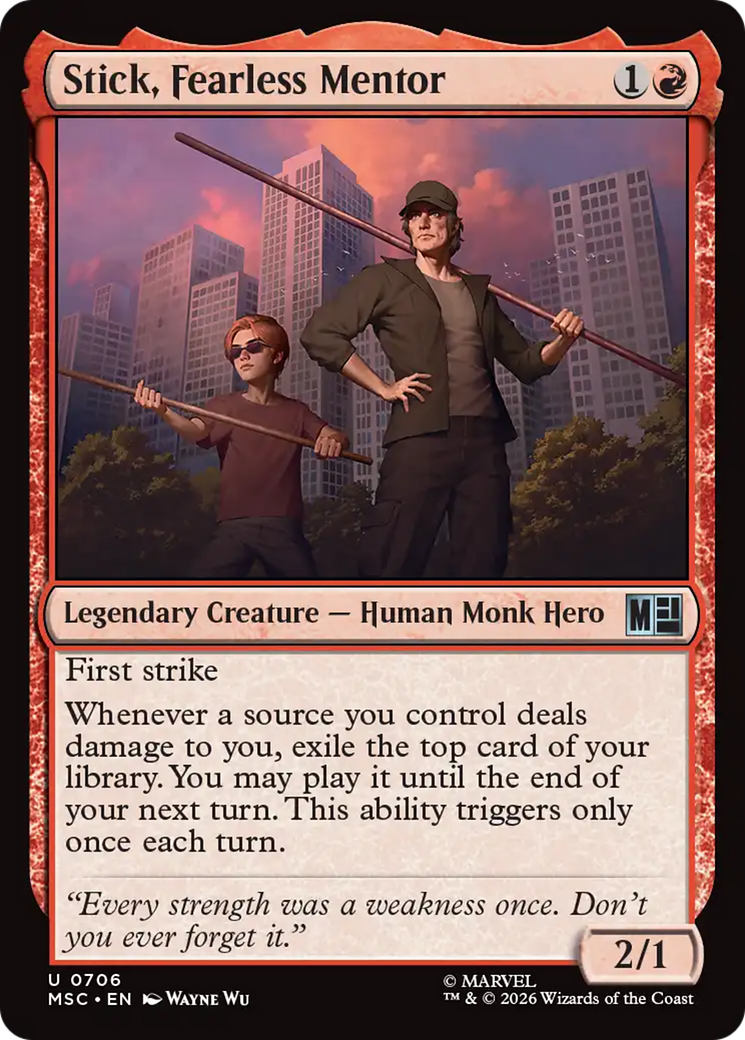Stick, Fearless Mentor [Marvel Super Heroes Commander] | Gamers Paradise