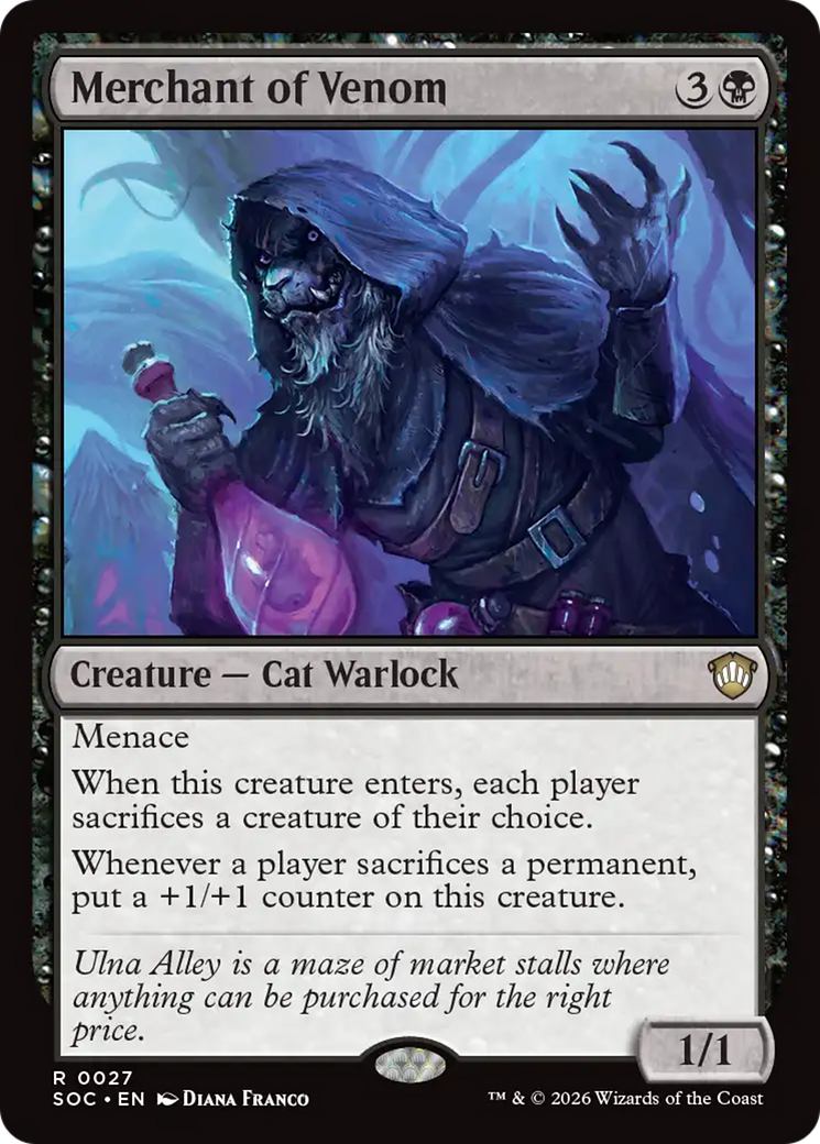 Merchant of Venom [Secrets of Strixhaven Commander] | Gamers Paradise