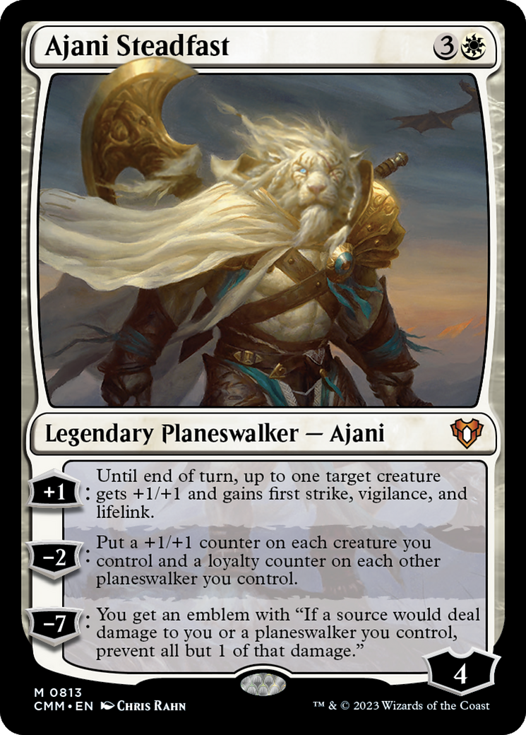 Ajani Steadfast [Commander Masters] | Gamers Paradise