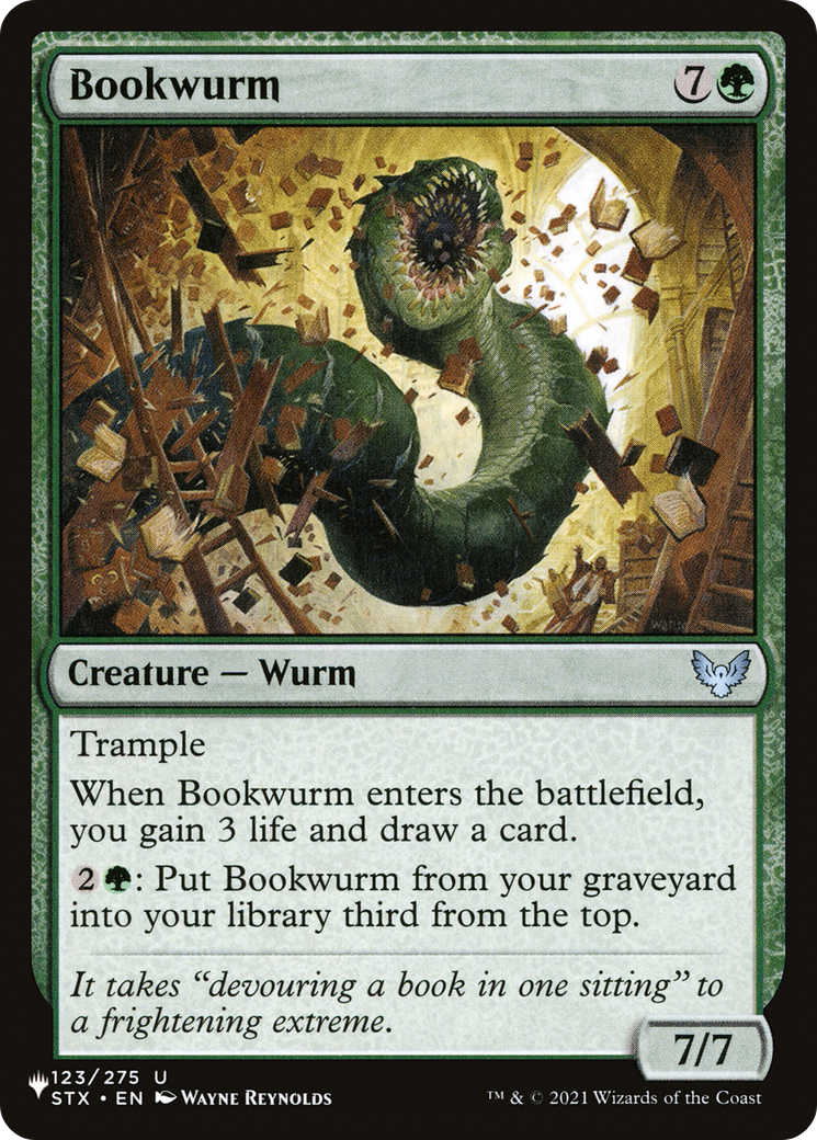 Bookwurm [The List Reprints] | Gamers Paradise