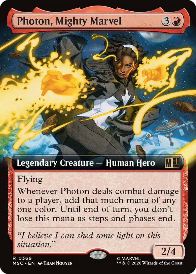 Photon, Mighty Marvel (Extended Art) [Marvel Super Heroes Commander] | Gamers Paradise