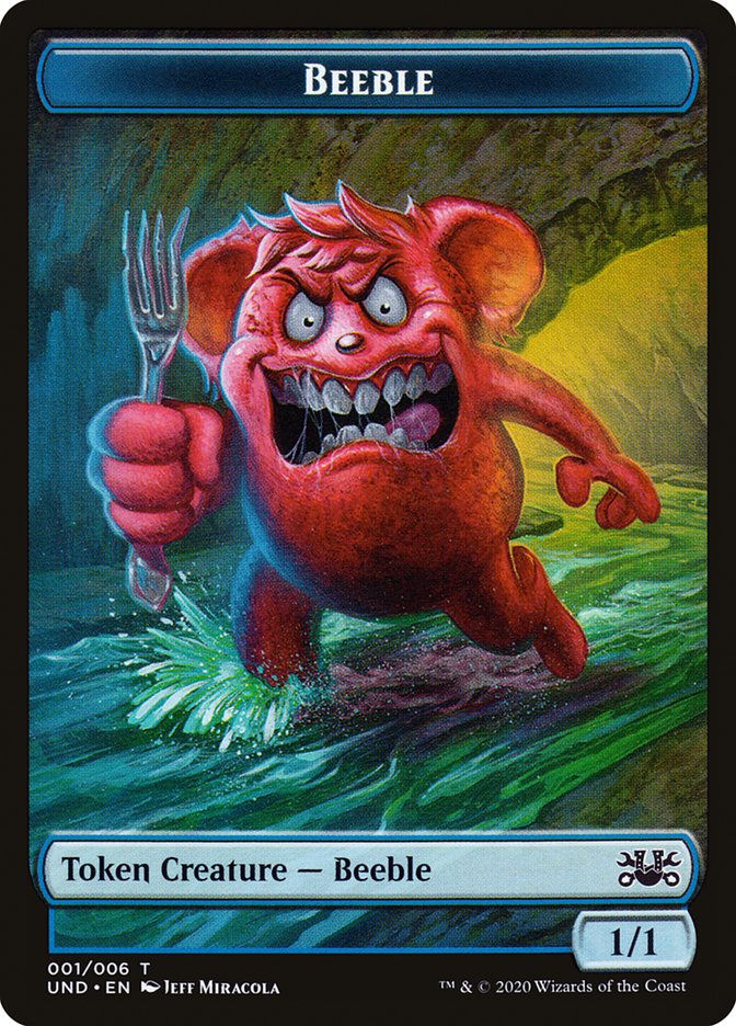 Beeble // Squirrel Double-Sided Token [Unsanctioned Tokens] | Gamers Paradise