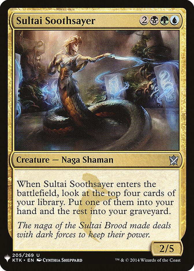 Sultai Soothsayer [Mystery Booster] | Gamers Paradise