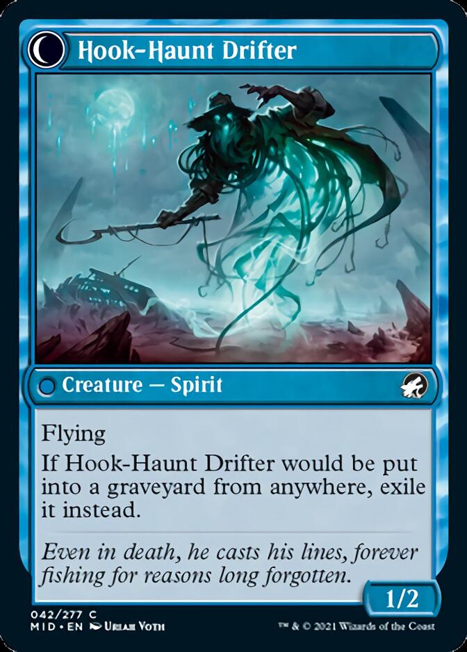 Baithook Angler // Hook-Haunt Drifter [Innistrad: Midnight Hunt] | Gamers Paradise