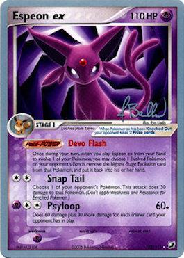 Espeon ex (102/115) (Eeveelutions - Jimmy Ballard) [World Championships 2006] | Gamers Paradise