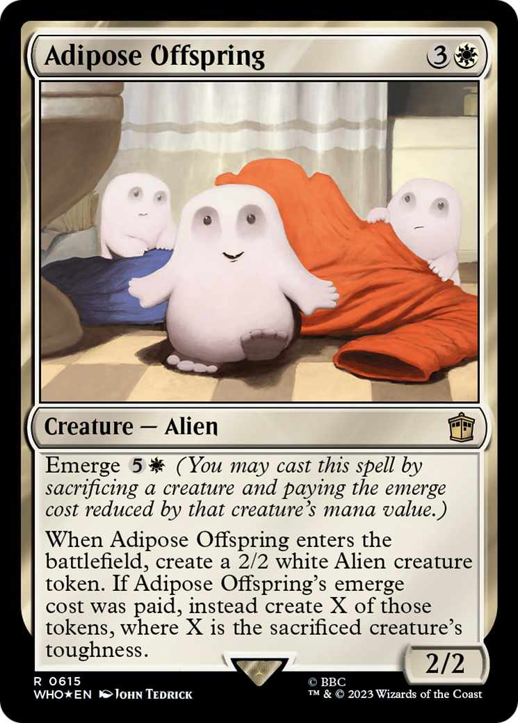 Adipose Offspring (Surge Foil) [Doctor Who] | Gamers Paradise