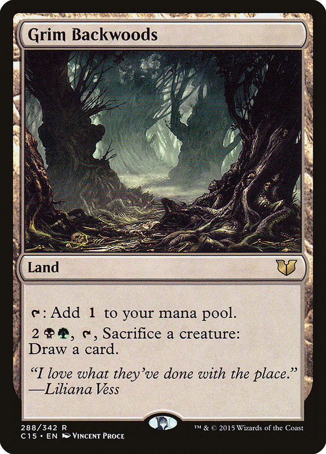 Grim Backwoods [Commander 2015] | Gamers Paradise