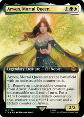 Arwen, Mortal Queen (Extended Art) (Surge Foil) [The Lord of the Rings: Tales of Middle-Earth] | Gamers Paradise