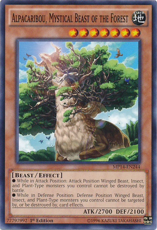 Alpacaribou, Mystical Beast of the Forest [MP14-EN244] Common | Gamers Paradise