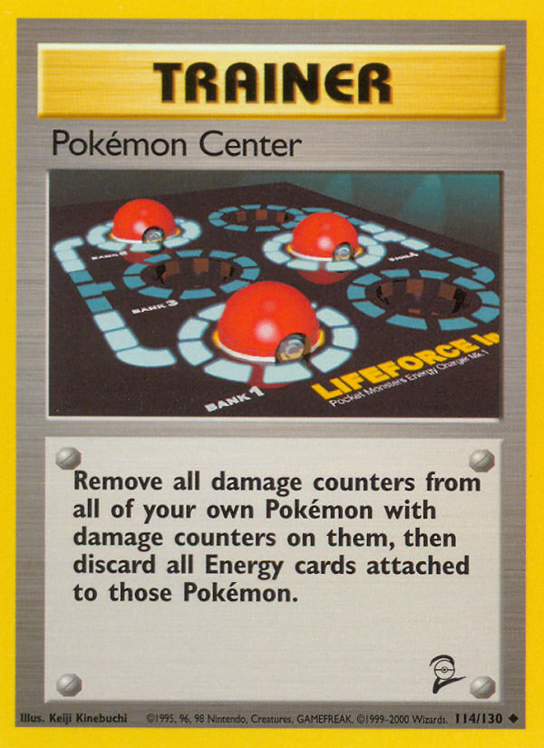 Pokemon Center (114/130) [Base Set 2] | Gamers Paradise