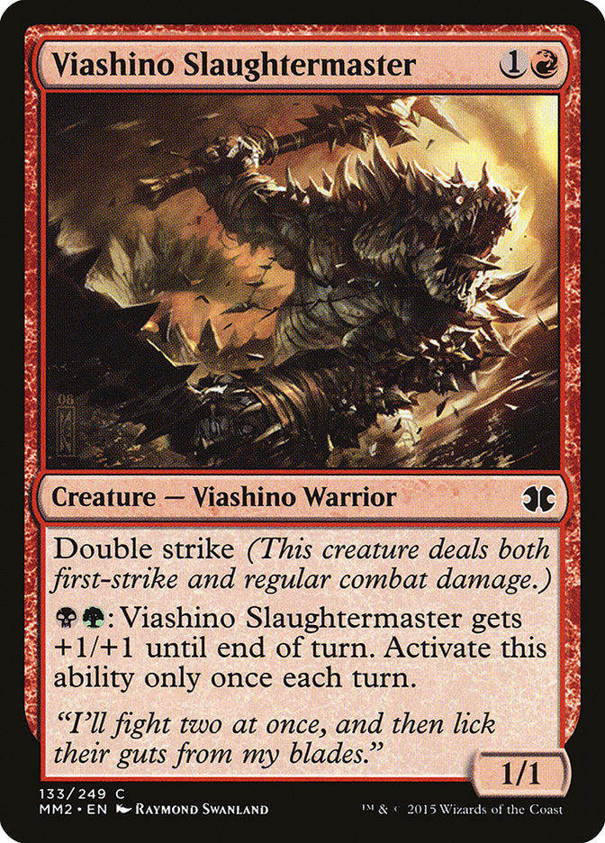Viashino Slaughtermaster [Modern Masters 2015] | Gamers Paradise