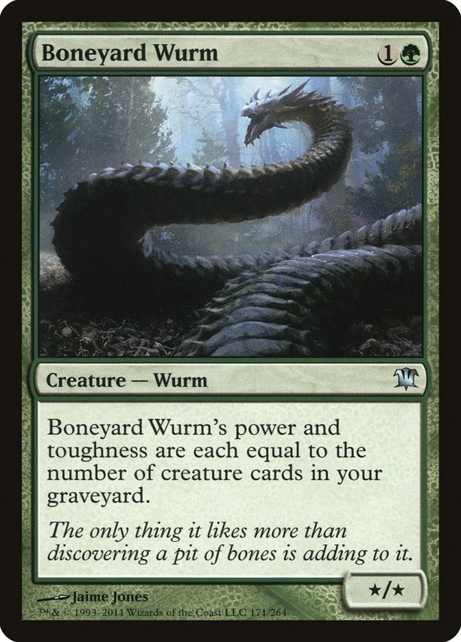 Boneyard Wurm [Innistrad] | Gamers Paradise