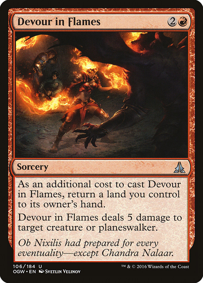 Devour in Flames [Oath of the Gatewatch] | Gamers Paradise