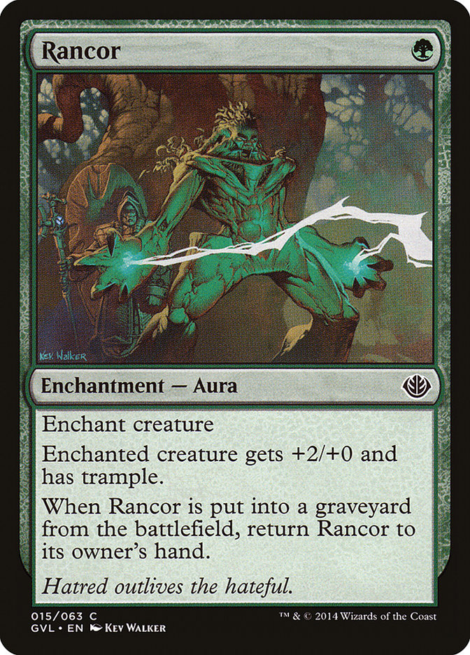 Rancor (Garruk vs. Liliana) [Duel Decks Anthology] | Gamers Paradise