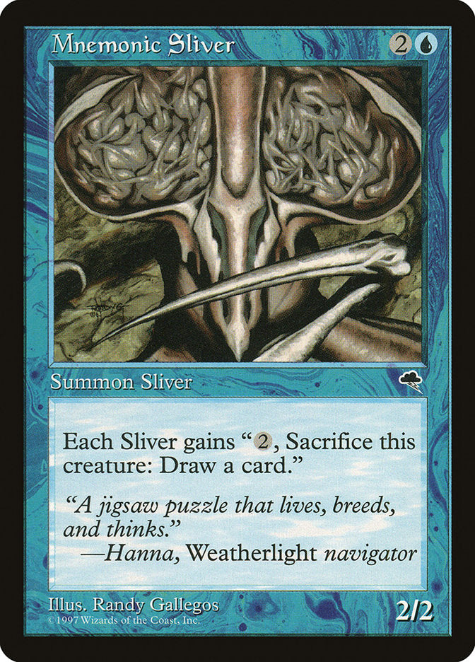 Mnemonic Sliver [Tempest] | Gamers Paradise