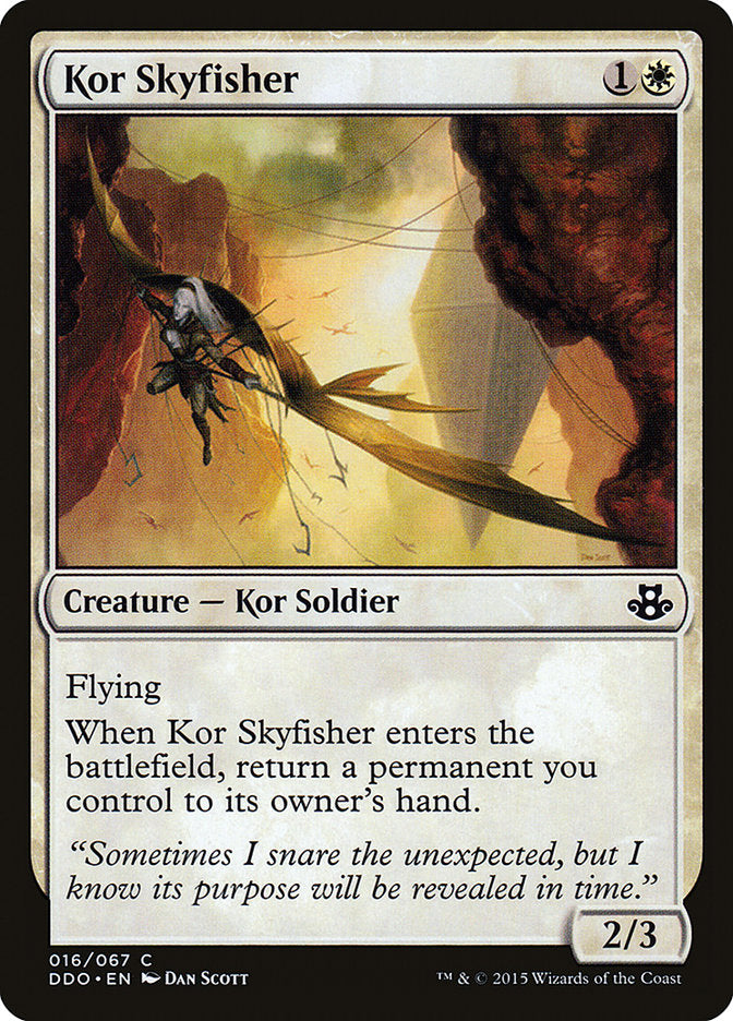 Kor Skyfisher [Duel Decks: Elspeth vs. Kiora] | Gamers Paradise