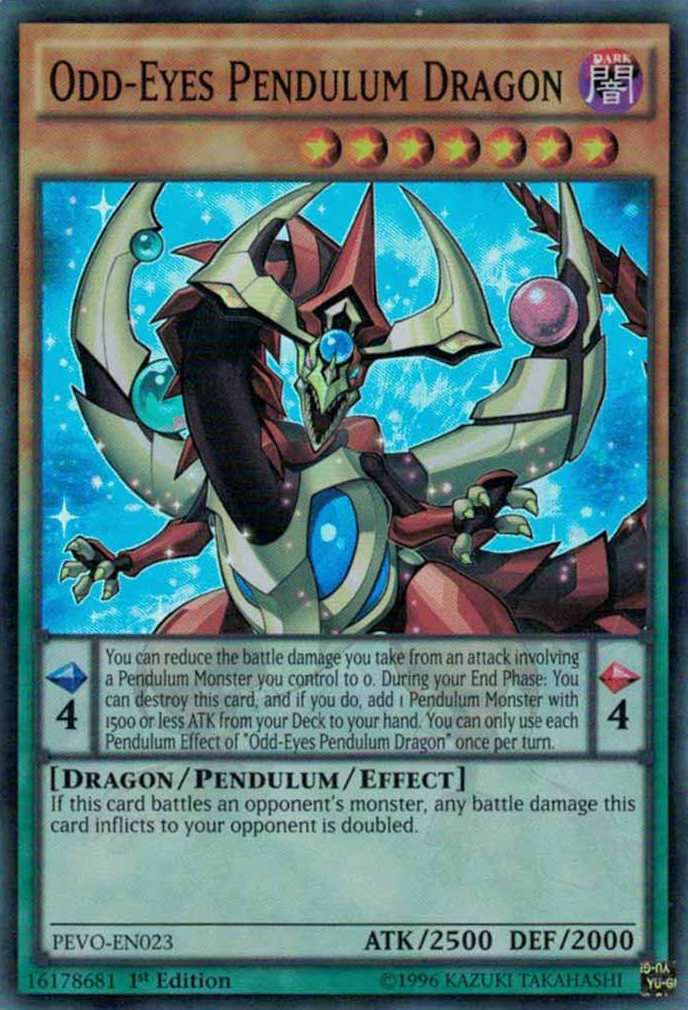 Odd-Eyes Pendulum Dragon [PEVO-EN023] Super Rare | Gamers Paradise