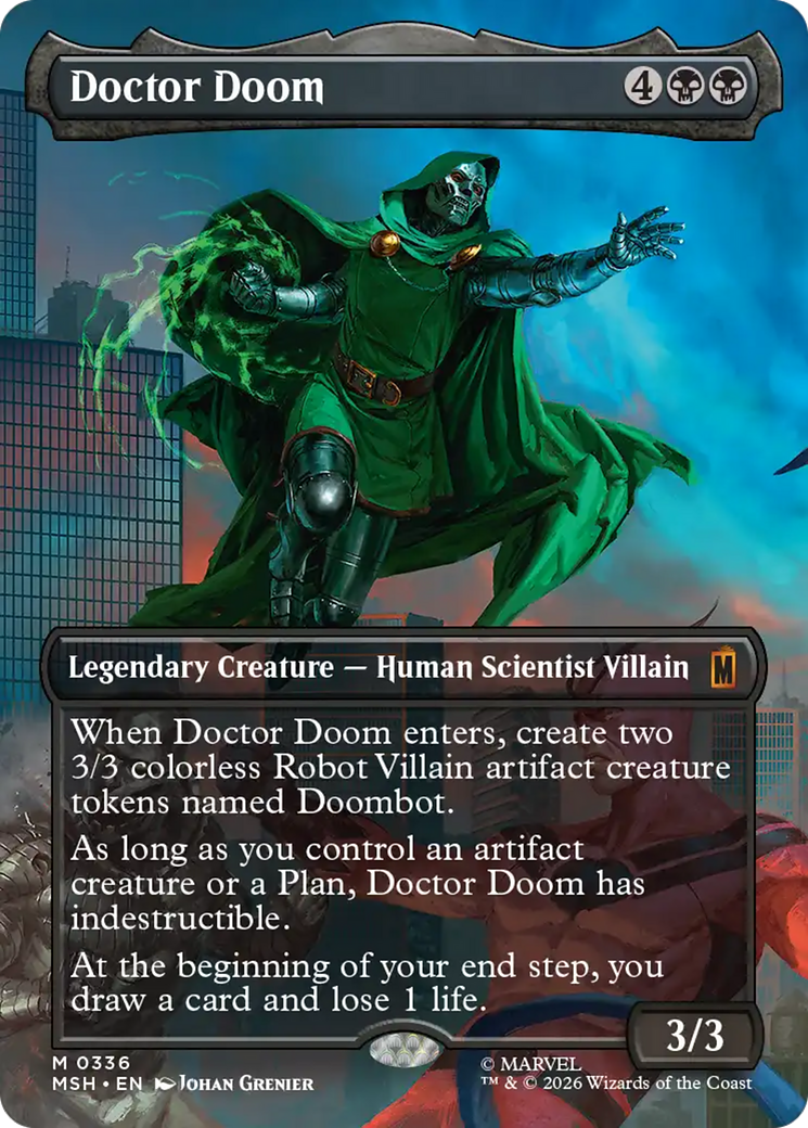 Doctor Doom (Borderless) (336) [Marvel Super Heroes] | Gamers Paradise