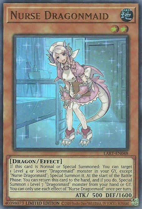 Nurse Dragonmaid [LART-EN048] Ultra Rare | Gamers Paradise