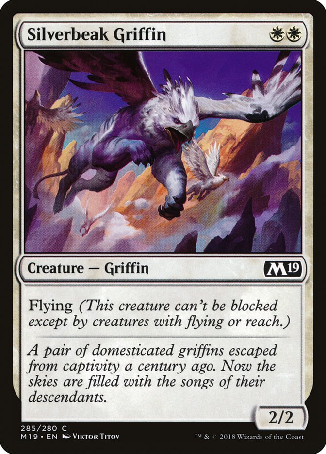 Silverbeak Griffin [Core Set 2019] | Gamers Paradise