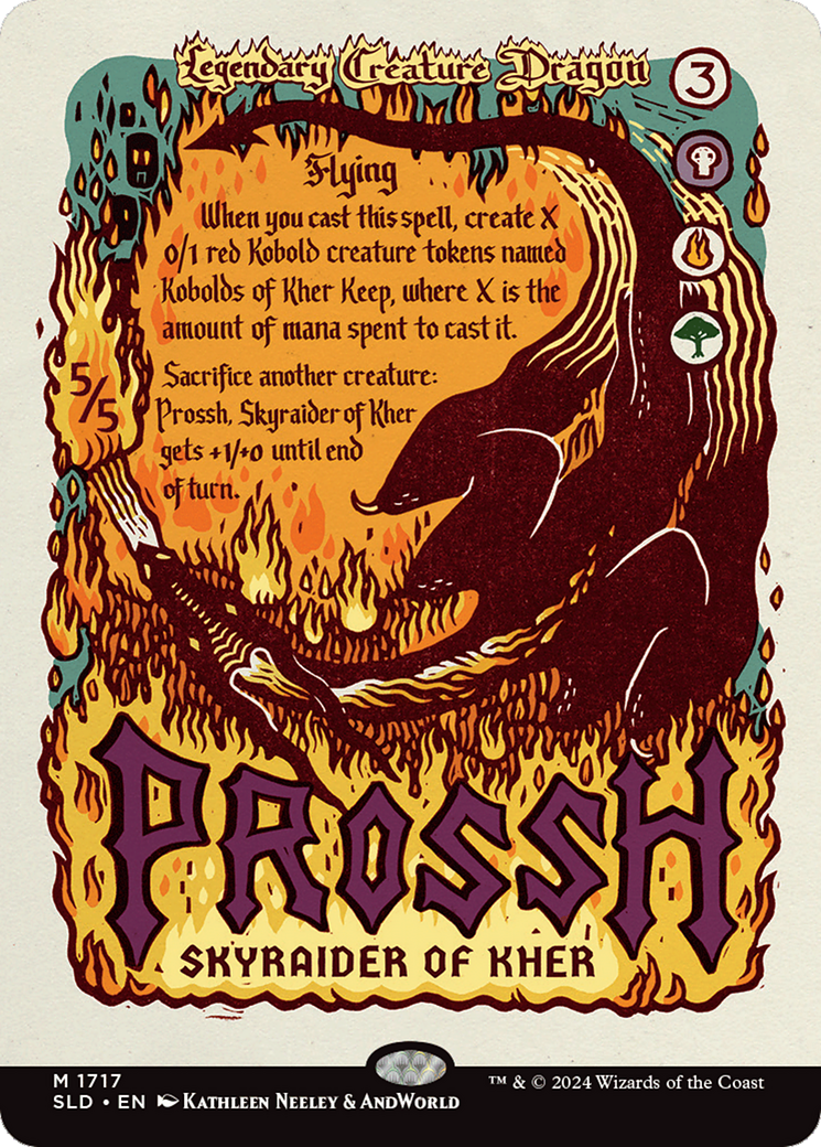 Prossh, Skyraider of Kher (Rainbow Foil) [Secret Lair Drop Series] | Gamers Paradise