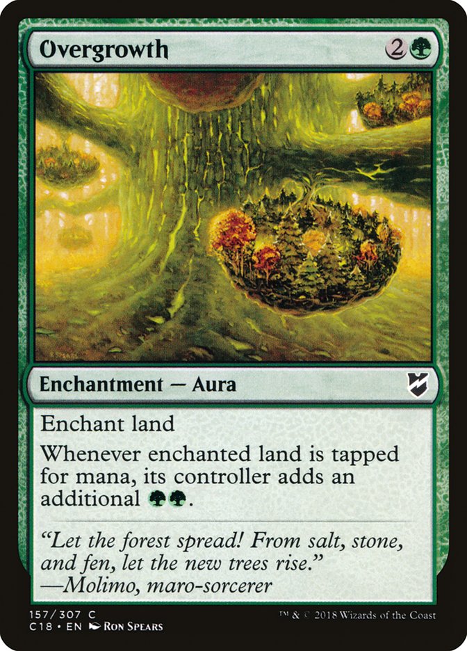 Overgrowth [Commander 2018] | Gamers Paradise