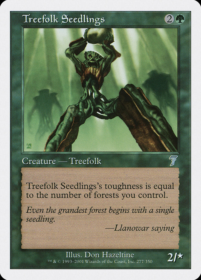 Treefolk Seedlings [Seventh Edition] | Gamers Paradise