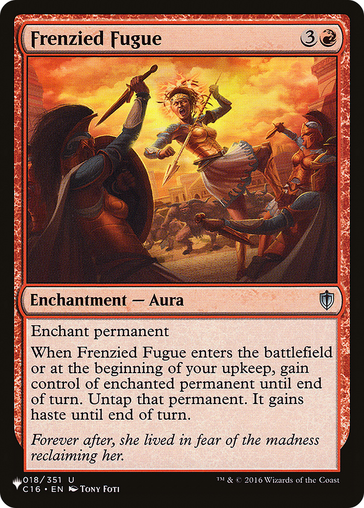 Frenzied Fugue [The List Reprints] | Gamers Paradise