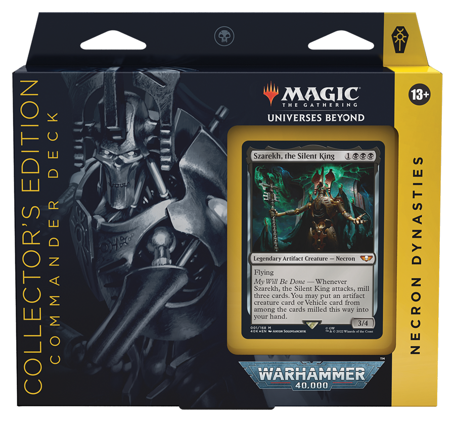 Warhammer 40,000 - Commander Deck (Necron Dynasties - Collector's Edition) | Gamers Paradise