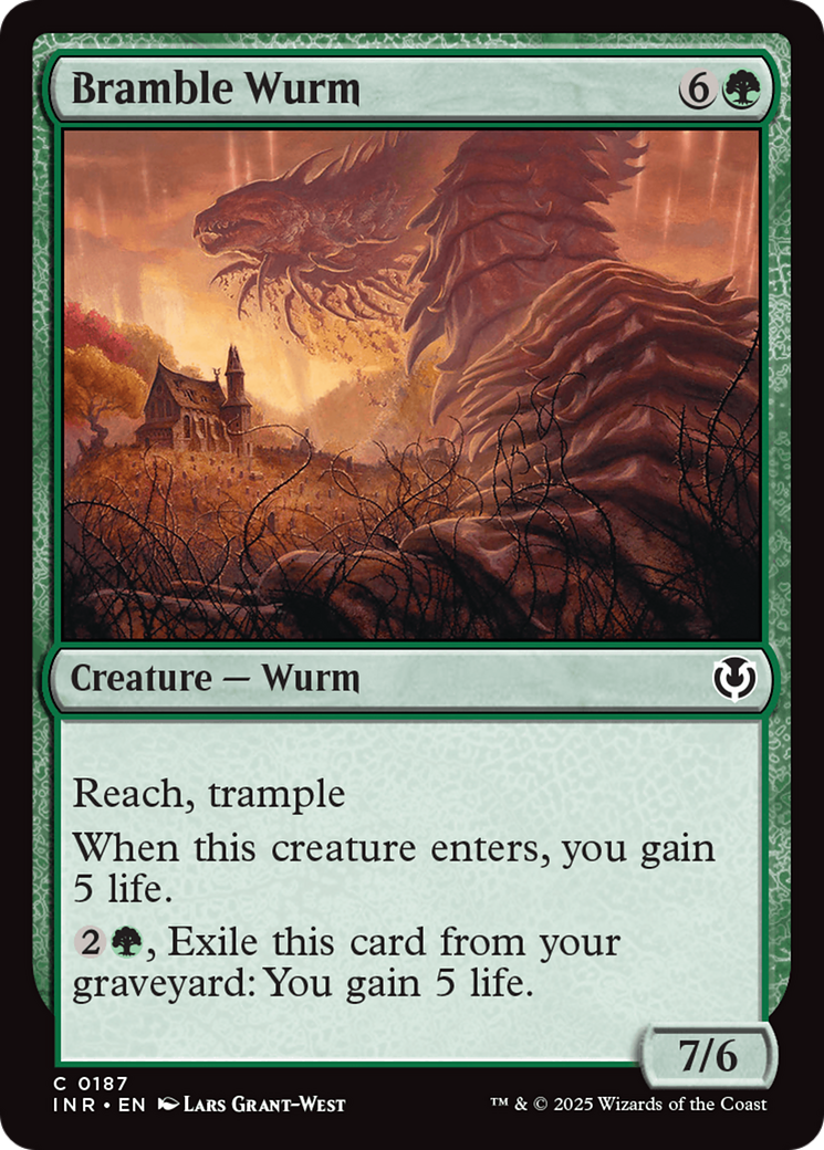 Bramble Wurm [Innistrad Remastered] | Gamers Paradise