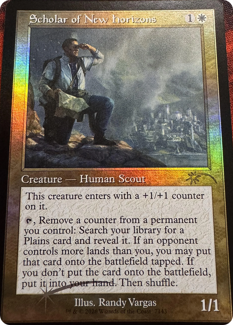 Scholar of New Horizons (Retro Frame) [Secret Lair Drop Series] | Gamers Paradise
