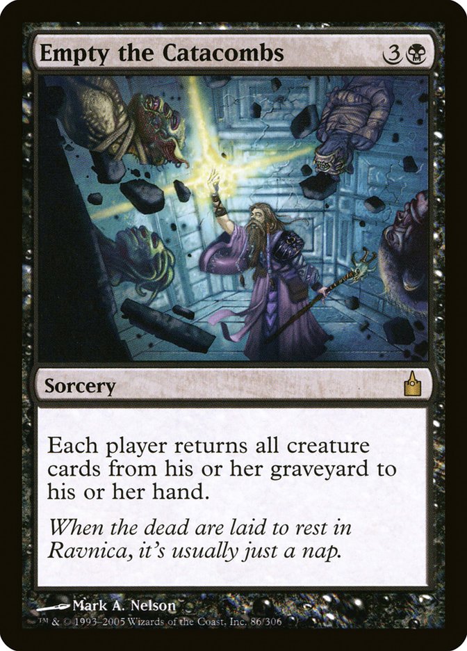 Empty the Catacombs [Ravnica: City of Guilds] | Gamers Paradise