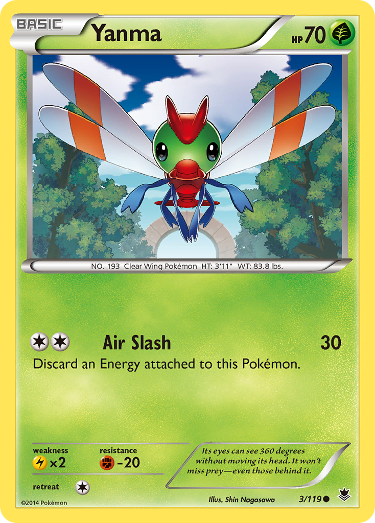 Yanma (3/119) [XY: Phantom Forces] | Gamers Paradise