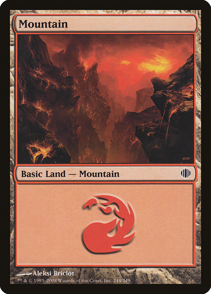 Mountain (244) [Shards of Alara] | Gamers Paradise