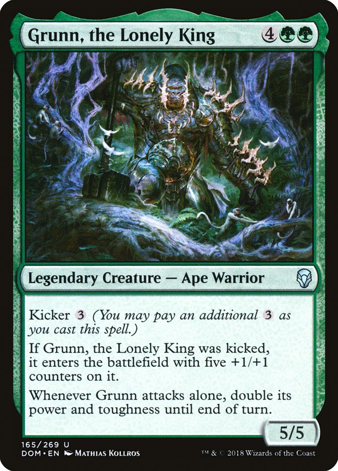 Grunn, the Lonely King [Dominaria] | Gamers Paradise