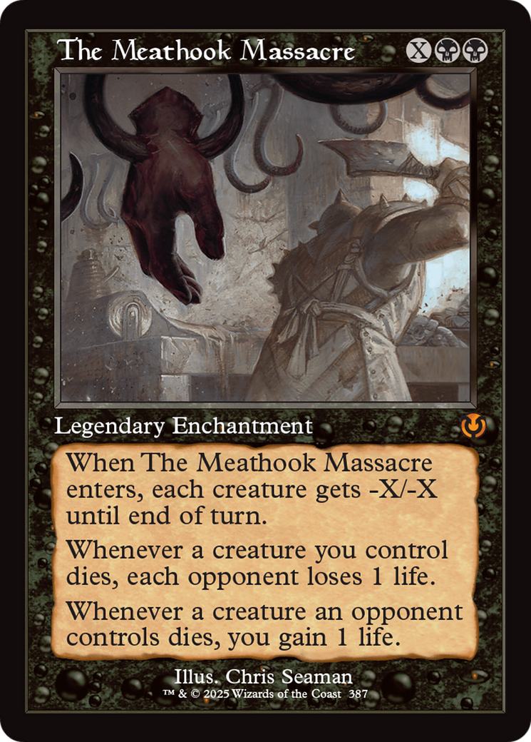 The Meathook Massacre (Retro Frame) [Innistrad Remastered] | Gamers Paradise
