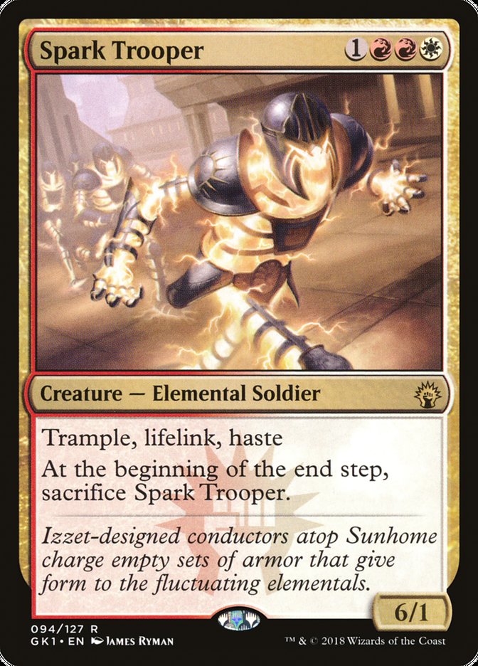 Spark Trooper [Guilds of Ravnica Guild Kit] | Gamers Paradise