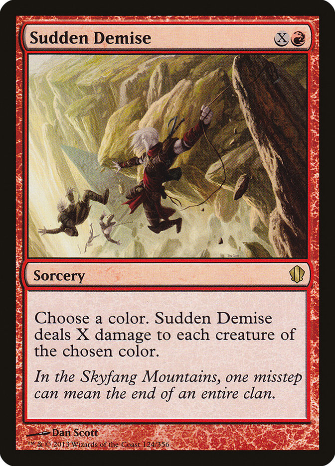 Sudden Demise [Commander 2013] | Gamers Paradise