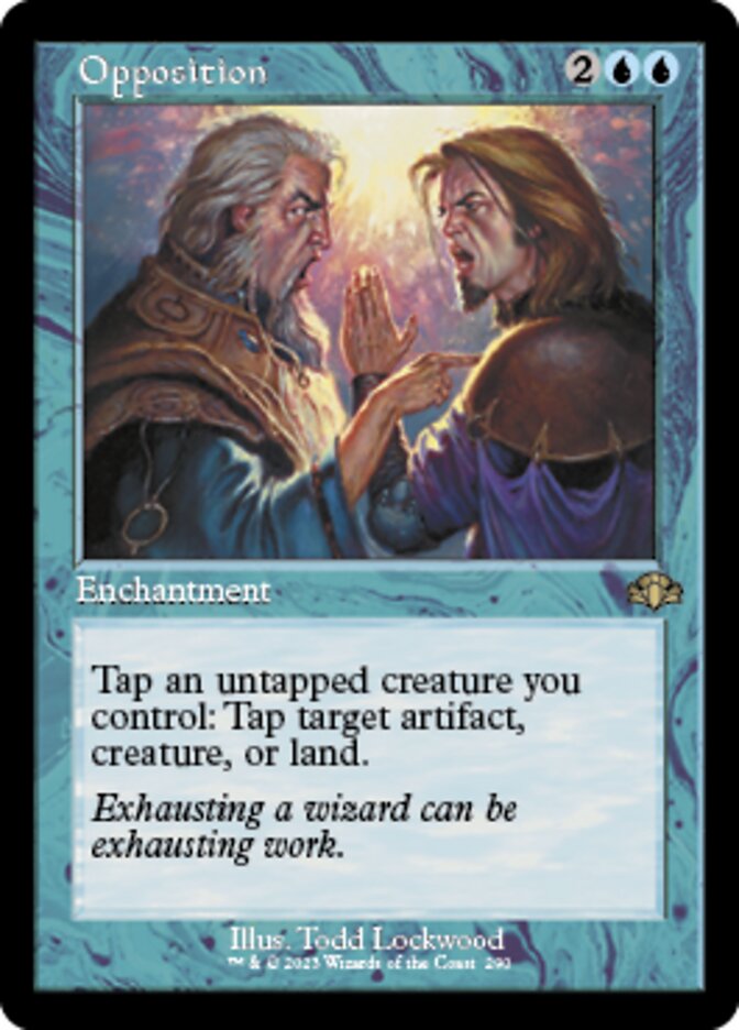 Opposition (Retro) [Dominaria Remastered] | Gamers Paradise