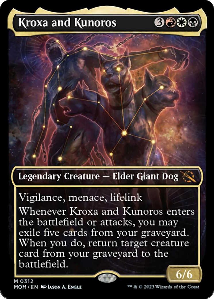 Kroxa and Kunoros (Showcase Planar Booster Fun) [March of the Machine] | Gamers Paradise