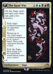 The Kami War // O-Kagachi Made Manifest [Kamigawa: Neon Dynasty Prerelease Promos] | Gamers Paradise