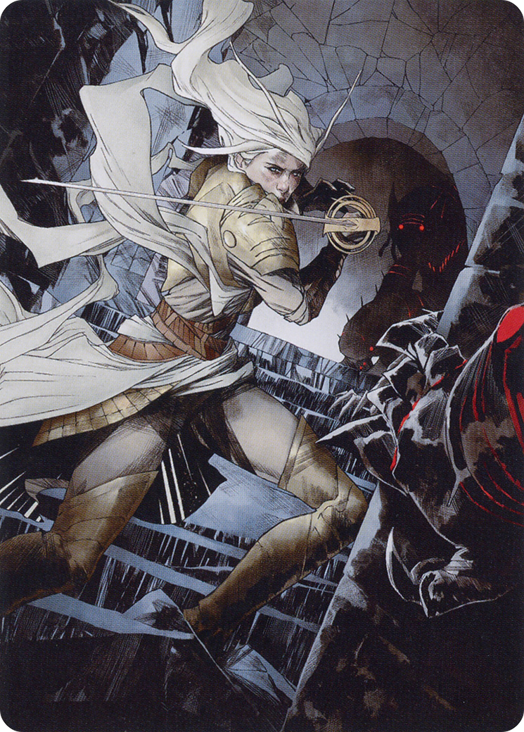 Thalia, Guardian of Thraben Art Card [March of the Machine Art Series] | Gamers Paradise