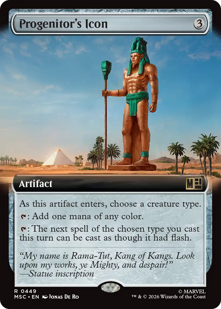 Progenitor's Icon (Extended Art) [Marvel Super Heroes Commander] | Gamers Paradise