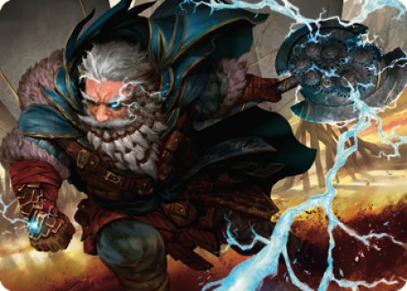 Electrostatic Infantry Art Card [Dominaria United Art Series] | Gamers Paradise