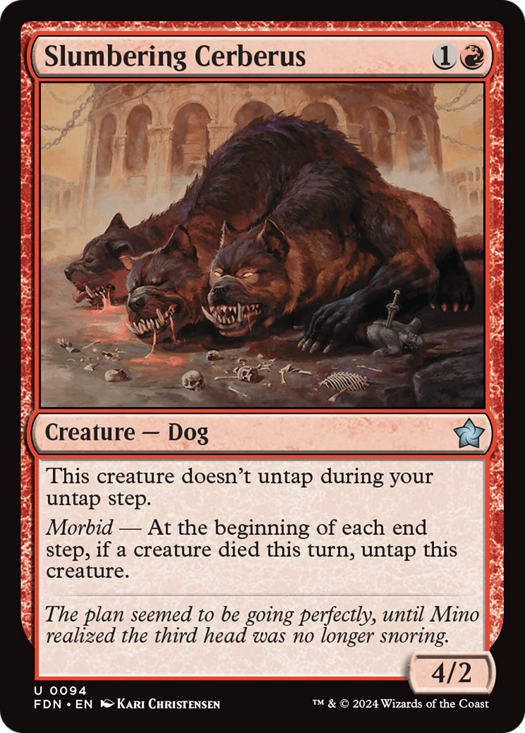 Slumbering Cerberus [Foundations] | Gamers Paradise