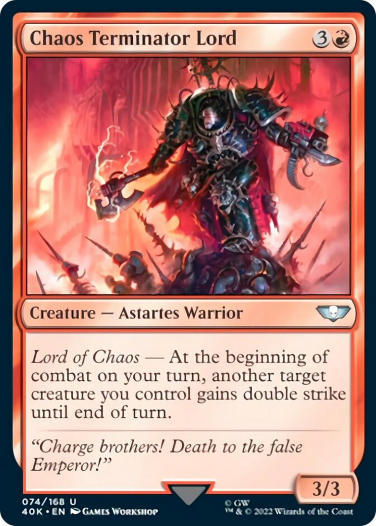 Chaos Terminator Lord [Warhammer 40,000] | Gamers Paradise