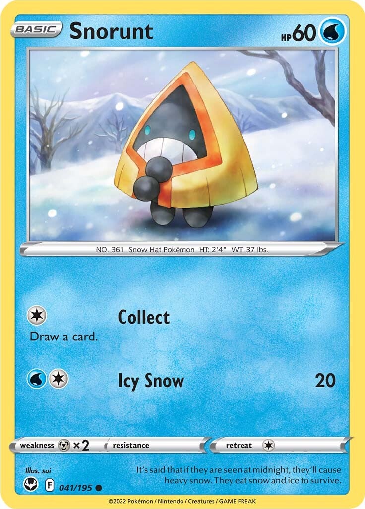 Snorunt (041/195) [Sword & Shield: Silver Tempest] | Gamers Paradise