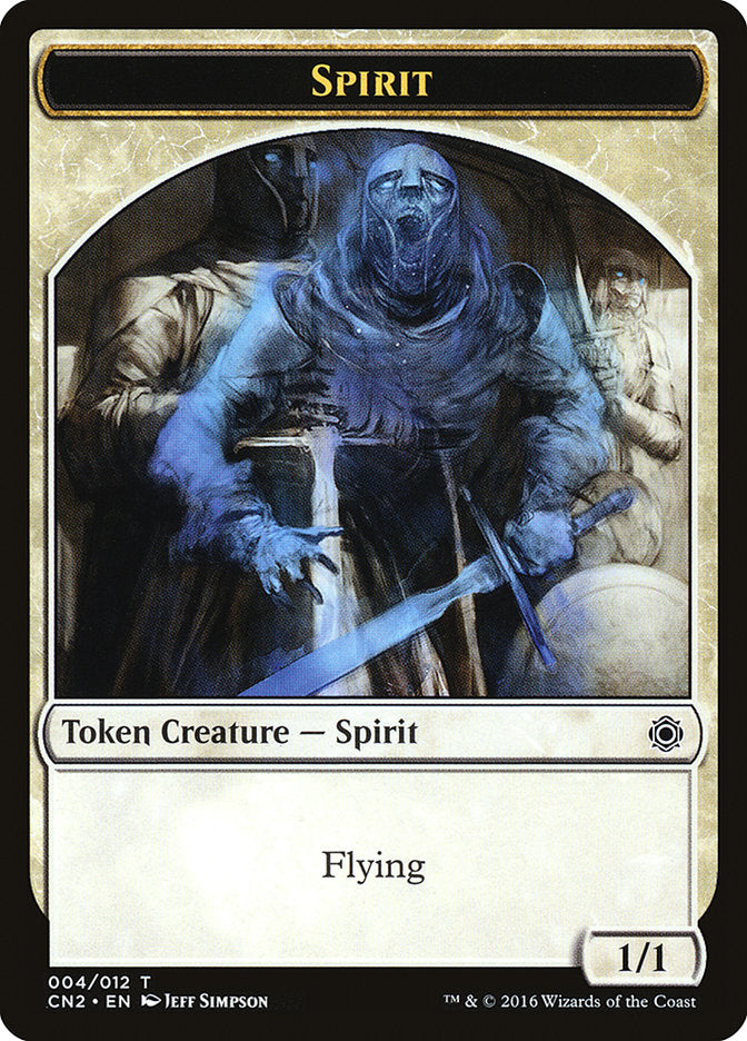 Spirit Token [Conspiracy: Take the Crown Tokens] | Gamers Paradise