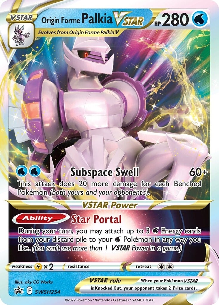 Origin Forme Palkia VSTAR (SWSH254) [Sword & Shield: Black Star Promos] | Gamers Paradise