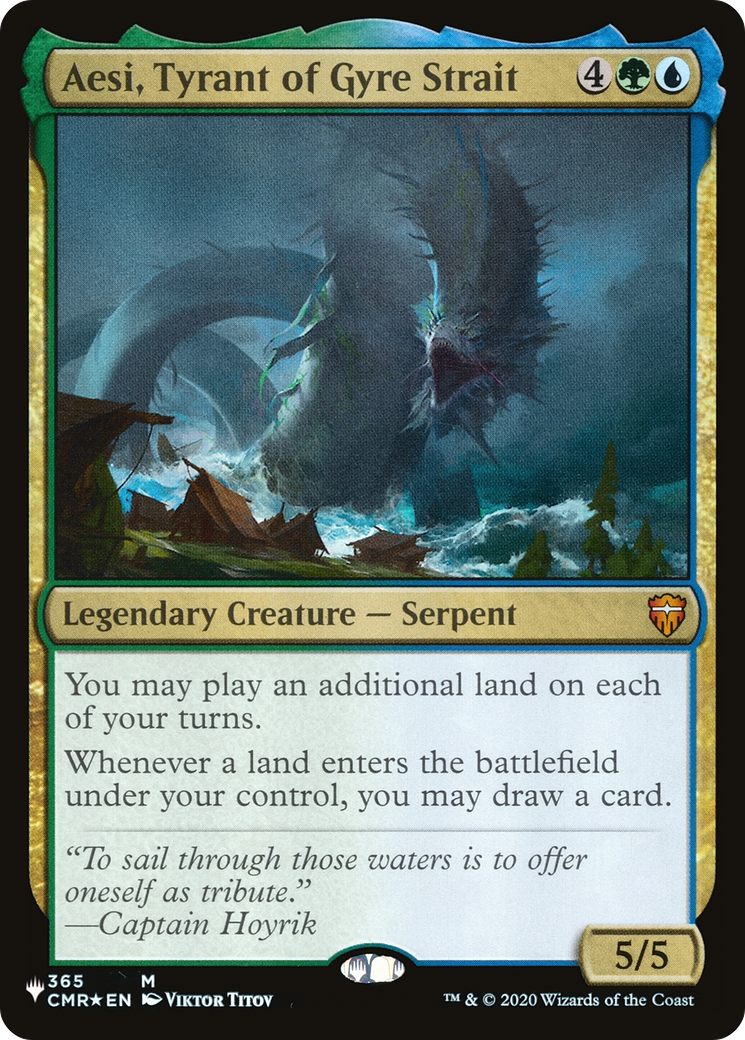 Aesi, Tyrant of Gyre Strait [The List Reprints] | Gamers Paradise